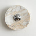 Load image into Gallery viewer, Calacatta Round Marble Wall Sconce