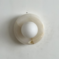 Load image into Gallery viewer, Orli White Jade Sconce
