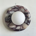 Load image into Gallery viewer, Orli Bvlgari Purple Marble Sconce