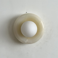 Load image into Gallery viewer, Orli White Jade Sconce