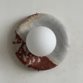 Load image into Gallery viewer, Orli Red Marble Sconce