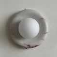 Load image into Gallery viewer, Orli Red Marble Sconce