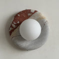Load image into Gallery viewer, Orli Red Marble Sconce
