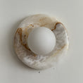 Load image into Gallery viewer, Orli White Onyx Sconce
