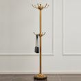 Charger l'image dans la visionneuse de la galerie, Baroque Brass Freestanding Coat Rack