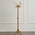 Load image into Gallery viewer, Baroque Brass Freestanding Coat Rack