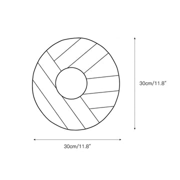 Battuto Marble Wall Lamp – detail 4 — Dimension drawings 1