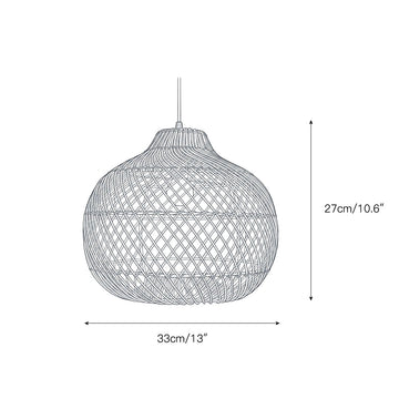Bawang Lantern Pendant Lamp – detail 3 — Dimension drawings 1