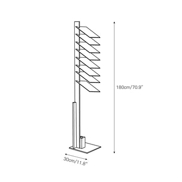 Be Patient Floor Lamp – detail 3 — Dimension drawings 1