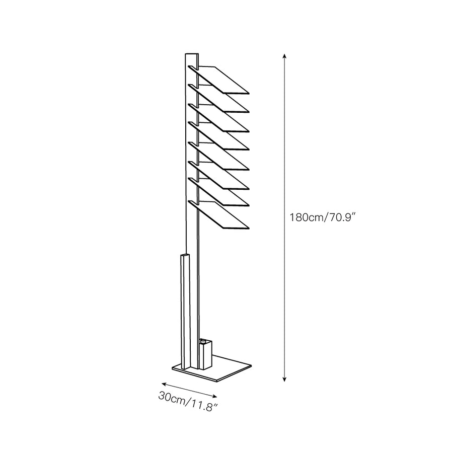 Be Patient Floor Lamp – detail 3 — Dimension drawings 1