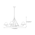 Load image into Gallery viewer, Beatrix Alabaster Chandelier