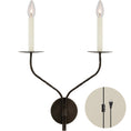 Load image into Gallery viewer, Belfair Plug-in Wall Lamp