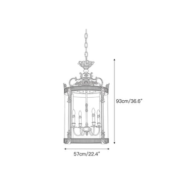Belgrave Pendant Lamp – detail 3 — Dimension drawings 1