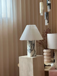 Load image into Gallery viewer, Bianca Marble Table Lamp