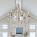 Load image into Gallery viewer, Billiter Wooden Chandelier