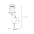 Load image into Gallery viewer, Bird Fabric Wall Sconce