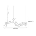 Charger l'image dans la visionneuse de la galerie, Bird Song Branching Linear Chandelier