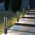 Bild in Galerie-Betrachter laden, Black Cylindrical Garden Outdoor Light