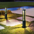 Bild in Galerie-Betrachter laden, Black Cylindrical Garden Outdoor Light