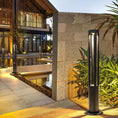 Bild in Galerie-Betrachter laden, Black Cylindrical Garden Outdoor Light