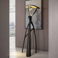 Charger l'image dans la visionneuse de la galerie, Black Sculpture Floor Lamp