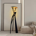Charger l'image dans la visionneuse de la galerie, Black Sculpture Floor Lamp