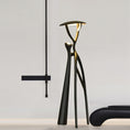 Charger l'image dans la visionneuse de la galerie, Black Sculpture Floor Lamp