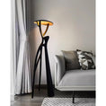 Charger l'image dans la visionneuse de la galerie, Black Sculpture Floor Lamp