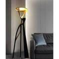 Charger l'image dans la visionneuse de la galerie, Black Sculpture Floor Lamp
