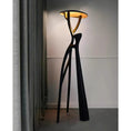 Charger l'image dans la visionneuse de la galerie, Black Sculpture Floor Lamp