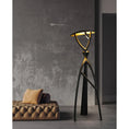 Charger l'image dans la visionneuse de la galerie, Black Sculpture Floor Lamp