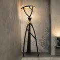 Charger l'image dans la visionneuse de la galerie, Black Sculpture Floor Lamp