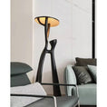 Charger l'image dans la visionneuse de la galerie, Black Sculpture Floor Lamp