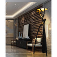 Charger l'image dans la visionneuse de la galerie, Black Sculpture Floor Lamp