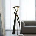 Charger l'image dans la visionneuse de la galerie, Black Sculpture Floor Lamp