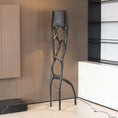 Charger l'image dans la visionneuse de la galerie, Black Tree Sculpture Floor Lamp