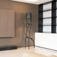 Charger l'image dans la visionneuse de la galerie, Black Tree Sculpture Floor Lamp