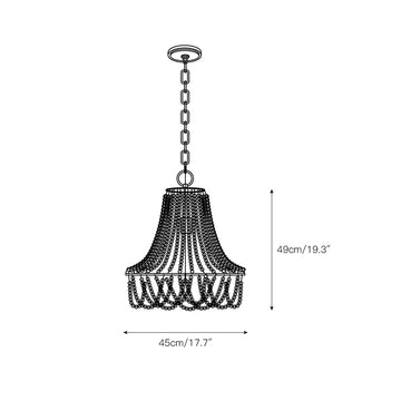 Blanca Chandelier – detail 3 — Dimension drawings 1