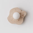 Load image into Gallery viewer, Blob Travertine Wall Lamp