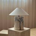 Load image into Gallery viewer, Block Marble Table Lamp