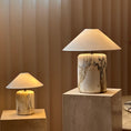 Load image into Gallery viewer, Block Marble Table Lamp