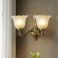 Load image into Gallery viewer, Bloom Flower Brass Sconce
