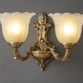 Load image into Gallery viewer, Bloom Flower Brass Sconce