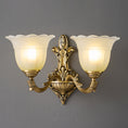 Load image into Gallery viewer, Bloom Flower Brass Sconce