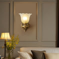 Load image into Gallery viewer, Bloom Flower Brass Sconce