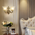 Load image into Gallery viewer, Bloom Flower Brass Sconce