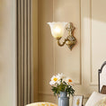 Load image into Gallery viewer, Bloom Flower Brass Sconce