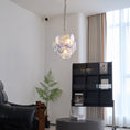 Load image into Gallery viewer, Blue Vistosi Disc Chandelier