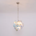 Load image into Gallery viewer, Blue Vistosi Disc Chandelier