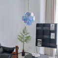 Load image into Gallery viewer, Blue Vistosi Disc Chandelier